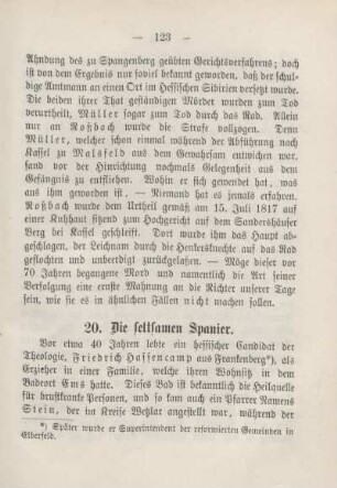 20. Die seltsamen Spanier.