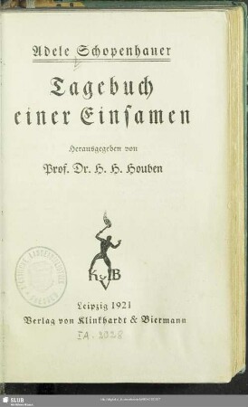Tagebuch einer Einsamen