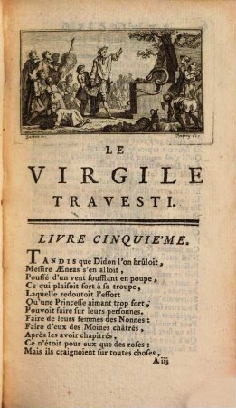 Virgile Travesti, En Vers Burlesques, De Scarron, 2