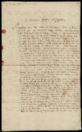 Brief von Johann Christoph Becmann an Friedrich Lucae