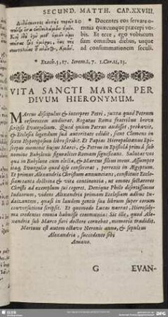 [Evangelium Secundum Marcum]