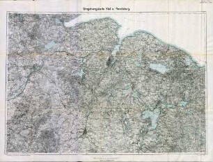 Reichskarte: Umgebungskarte Kiel u. Rendsburg