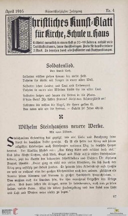 Nr. 4 (April 1916)