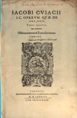 Opera, quae de jure fecit, 5