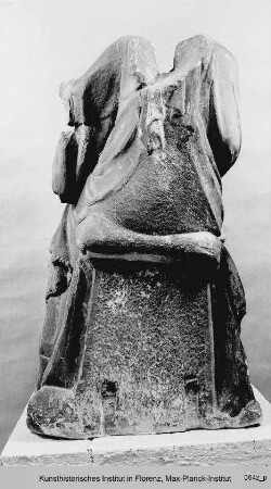 Sitzende Madonna mit Kind - Madonna (wahrscheinlich mit einer Darstellung Heinrichs VII. und der Personifikation Pisas eine Gruppe bildend)