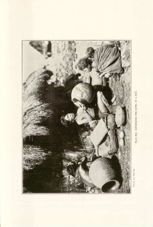 Plate XCI. Expanding the bowl of a pot