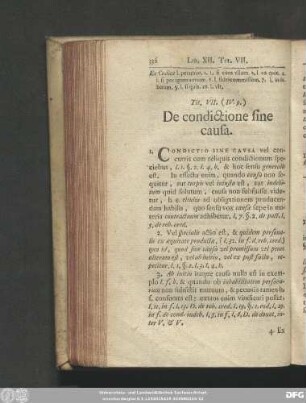 Tit. VII. (IV. 9.) De condictione sine causa.