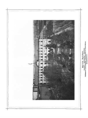 Metz & Co., Steglitz-Berlin. Samenzucht. - Samenhandlung. - Baumschulen. Etablissement für landwirthschaftliche, forstwirthschaftliche und Garten-Kulturen (Hauptgeschäftshaus)