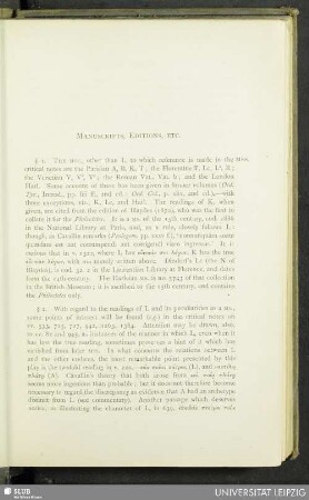 Manuscripts, Editions, Etc.