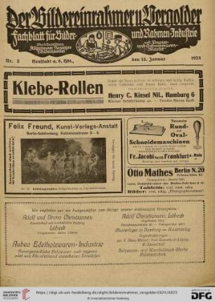 Nr. 3 (15. Januar 1924)