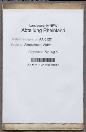 Gesammelte Pachtbriefe über die Güter und Ländereien der Kommende Jungenbiesen (Teil 1)