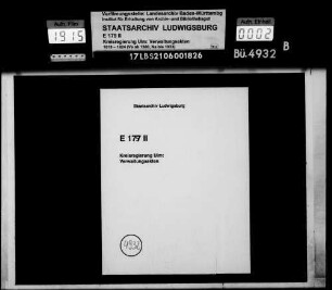 Gemeinderechtsverhältnisse in Allmendingen mit Hausen, Altbierlingen und Altheim