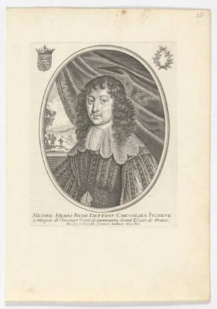 Bildnis des Henri Coiffier Ruze Deffiat de Cincmars