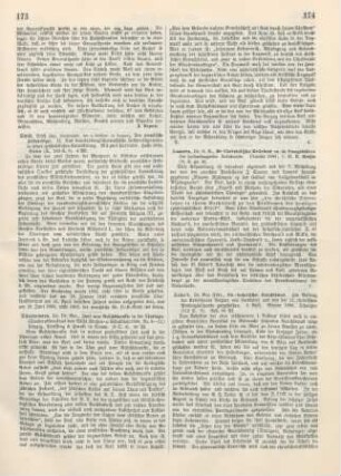 173-174 [Rezension] Schnedermann, Georg, Zwei neue Gesichtspunkte der Theologie