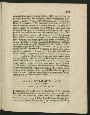 Iustus Guilielmus Günz Lipsiensis