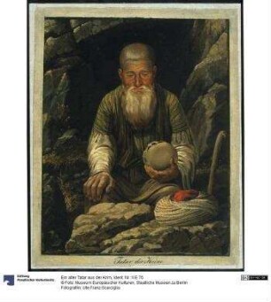 Ein alter Tatar aus der Krim