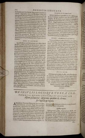 De Insulis Locisque Terrae Continentis, Quibus Lusitani Et Hispani Per Asiam potiuntur: ...