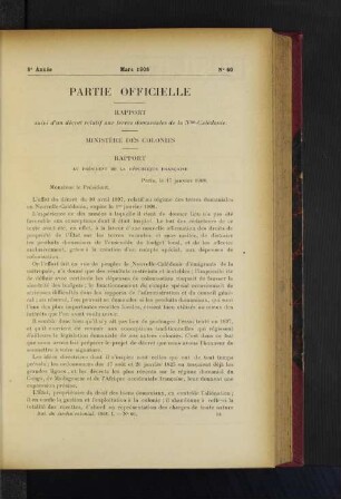 Partie Officielle No. 60.