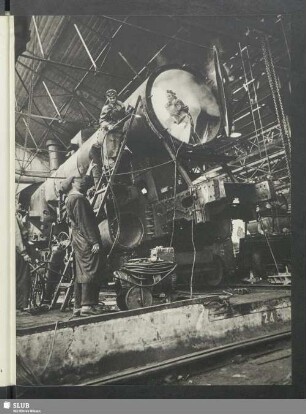 In der Lokomotivfabrik
