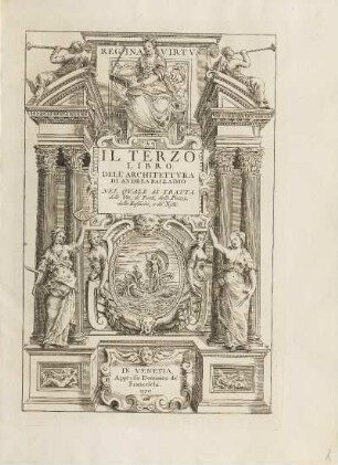 Il Terzo Libro Dell'architettvra Di Andrea Palladio.