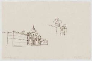 Thiersch, Friedrich von; Leipzig (Sachsen); Reichsgericht - Perspektive; Kuppelbau (Perspektive)