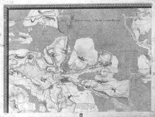 ... 12 Blatt sub.lit.B. der accuraten Situations- und Cabinets-Carte von einem anderen Theile des Churfürstenthums Sachsen und hauptsächlich von denen Gegenden auf beiden Seiten des Elbe. und Mulda-Stromes. Blatt 1 Die Tornauische oder Dübenische Heide. Karte ca. 1:32.000 von Isaak Jacob Petri. Stich von Schleuen, 53,2 x 70,2 cm. Berlin, nach 1760. Dresden, SLUB, Kartensammlung A 17155