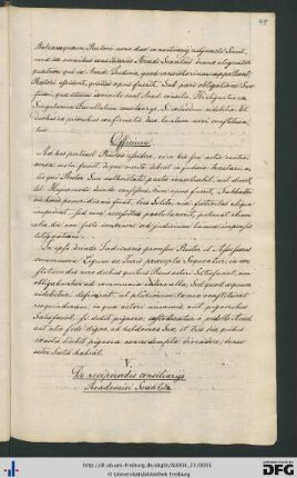 [fol. 44] De recipiendis consiliariis academici senatus