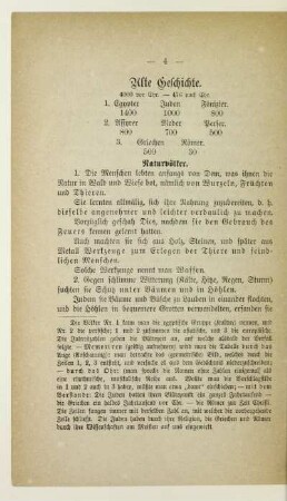 Alte Geschichte