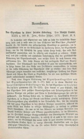 331-342 Rezensionen