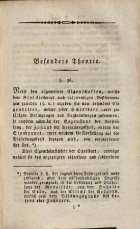 Lehrbuch des deutschen Styles : nach einem neuen und einfachen Systeme entworfen ; zum Gebrauche in Gymnasien, 2