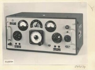 Messdiskriminator, Typ-Nr. 06.81000.1, , Frontseite, Foto 1954