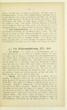 § 3. Die Völkerwanderung, 375-568