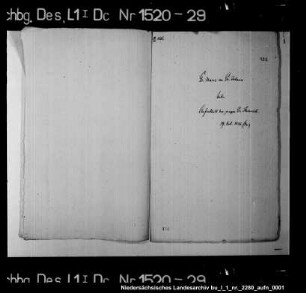 Korrespondenz betr. laufende Geschäfte Enthält: u. a.: Franz von Holle, Graf Heinrich zu Holstein-Schaumburg, Tod des Grafen Anton zu Holstein-Schaumburg