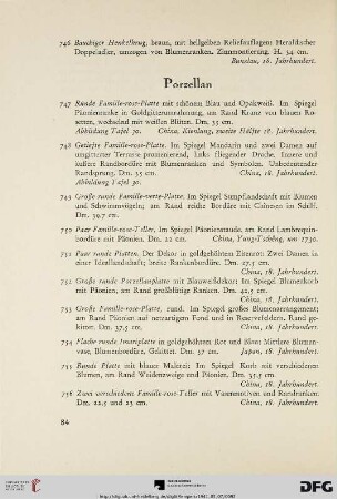 Porzellan (Nr. 747-800)