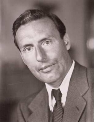 Porträt Fritz Gay : Porträt Fritz Gay (1907-1969; Dramatiker, Lyriker). Fotografie, um 1955. Dresden: Deutsche Fotothek
