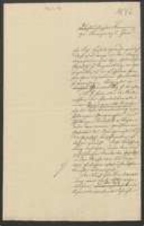Brief von Carl Friedrich Philipp von Martius an Maximilian (II., Bayern, König)