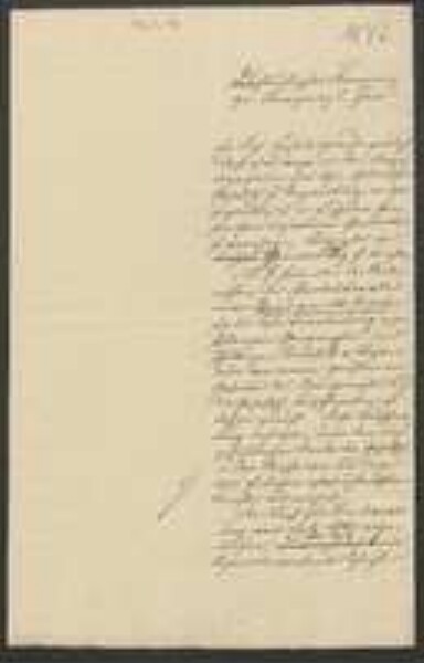 Brief von Carl Friedrich Philipp von Martius an Maximilian (II., Bayern, König)