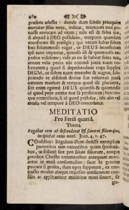 460-471, Meditatio Pro Feria quarta; ...