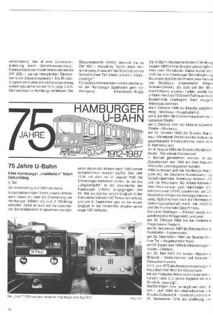 75 Jahre U-Bahn : 3. Teil