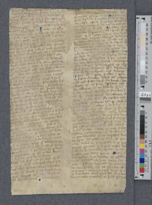 Fragment 1: 14./15. Jh, Plenarmissale