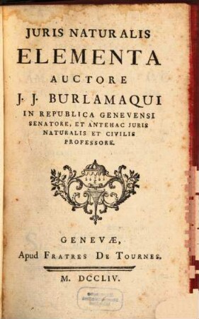 Iuris Naturalis Elementa