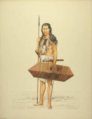 Dajak-Krieger