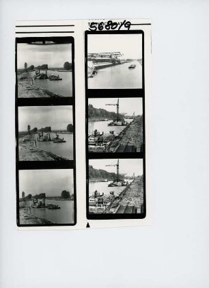 Mittellandkanal, Hohenhameln (Mehrum), 1980