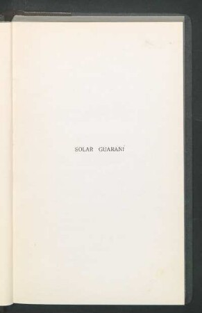 Solar guaraní