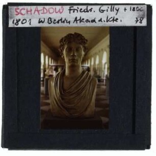 Schadow, Büste Friedrich Gilly