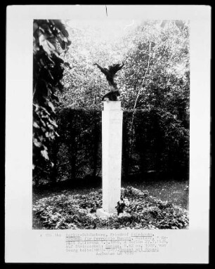 Grabmal für Ferrucio Busoni, Musiker (1866-1924)