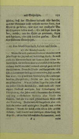 2) Des Menschen Leib, Leben und Seele