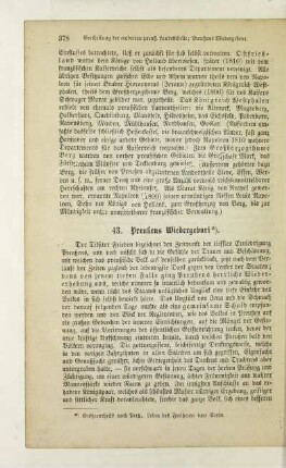 43. Preußens Wiedergeburt