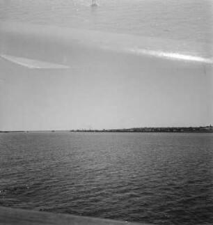 Küstenlinie : Blick zur Küste von Maputo