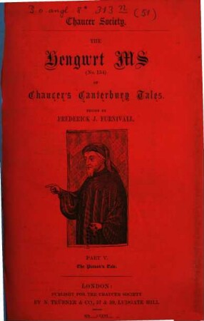 The Hengwrt ms of Chaucer's Canterbury tales, 5. The parson's tale